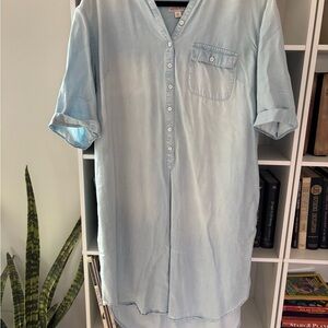 Light Blue Denim Shirt